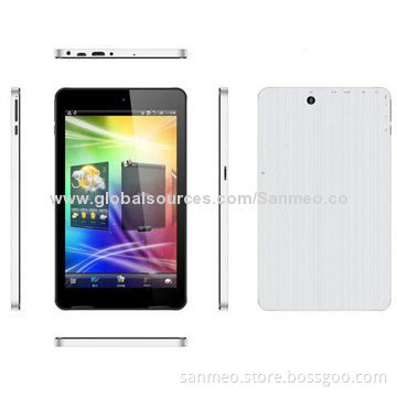 7" Tablet PC, ATM7029 Quad-core ARM Cortex-A9 Family 1.2GHz, Android, Wi-Fi, 1GB DDR3/3,000mAhNew